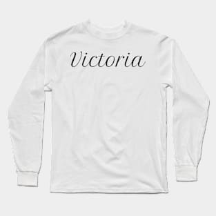 Victoria Long Sleeve T-Shirt